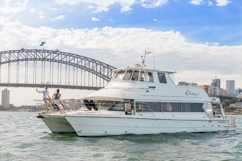 Vivid 90-Minute Sydney Harbour Intimate Catamaran Cruise With Canapes - Darwin Holiday 1