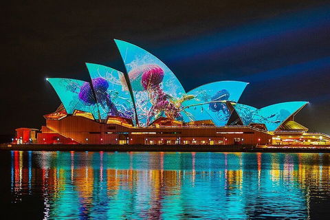 Vivid 90-Minute Sydney Harbour Intimate Catamaran Cruise With Canapes - Darwin Holiday 2