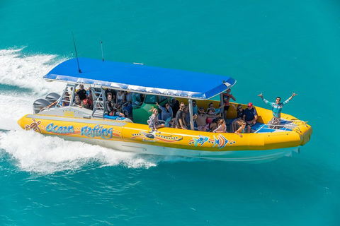 Ocean Rafting Tour To Whitehaven Beach, Hill Inlet Lookout & Top Snorkel Spots - Darwin Holiday 2