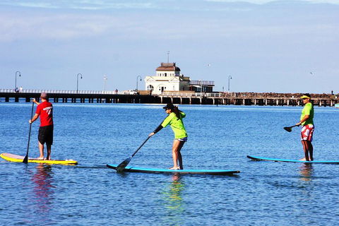 Private Stand-Up Paddle Board Lesson At St Kilda - Darwin Holiday 1