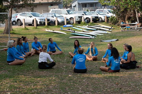 Monthly Intro / Beginner Surf Clinics For Women - Byron Bay / Lennox Head - Darwin Holiday 4