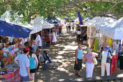 Sunshine Coast Eumundi Markets Return Minibus Transfer - Darwin Holiday 2