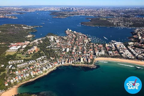 Private Helicopter Flight Over Sydney & Beaches For 2 Or 3 People - 30 Minutes - Darwin Holiday 3