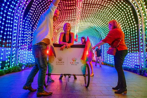 Christmas Lights Rickshaw Tour In Perth - Darwin Holiday 0