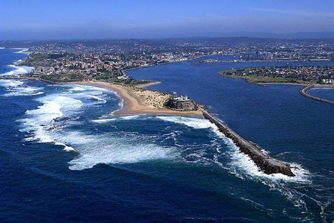 25-30 Minute Newcastle & Macquarie Helicopter Shared Flight - Darwin Holiday 1