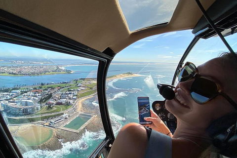 25-30 Minute Newcastle & Macquarie Helicopter Shared Flight - Darwin Holiday 5